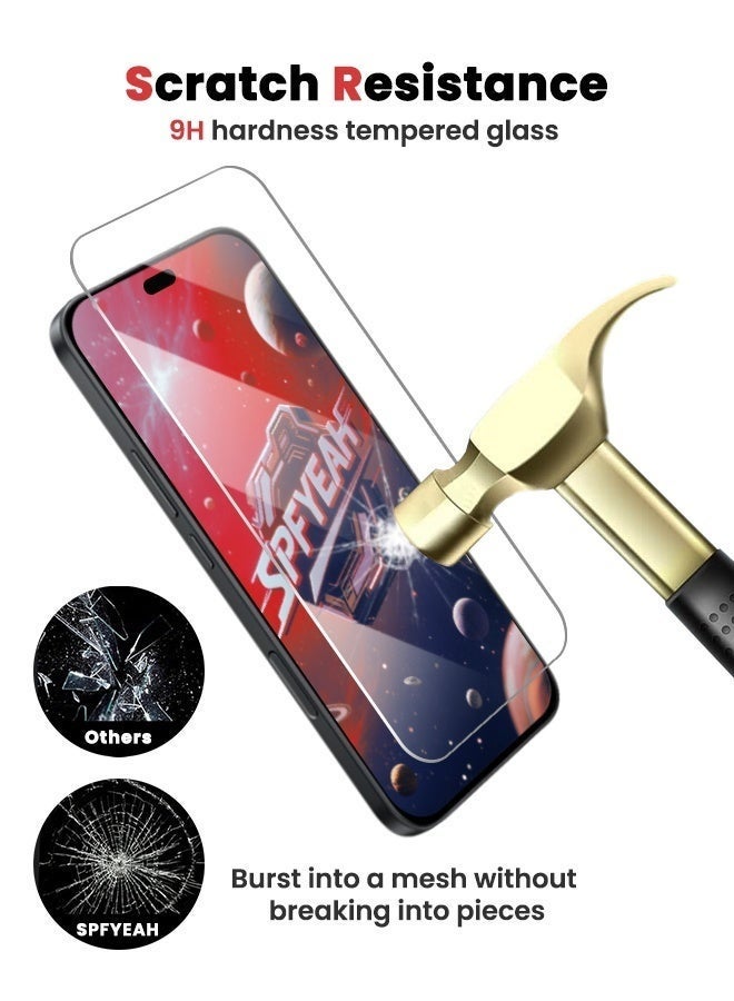 Nova future 2+1Honor 400 Lite Screen Protector Set includes two high-definition screen protectors and one camera protector. [9H Hardness] [Sensitive Touch] [Scratch-resistant] [Bubble-free] - Image 5